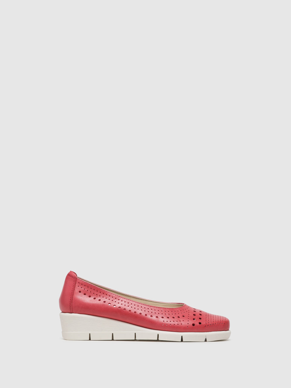 The Flexx Red Wedge Shoes